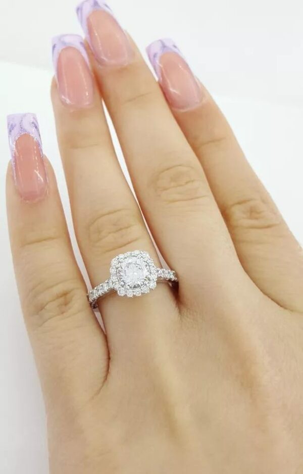 Tacori Full Bloom 37-2CU6 Semi-Mount 0.74 ct Engagement Ring 18k Gold Rtl 6,210