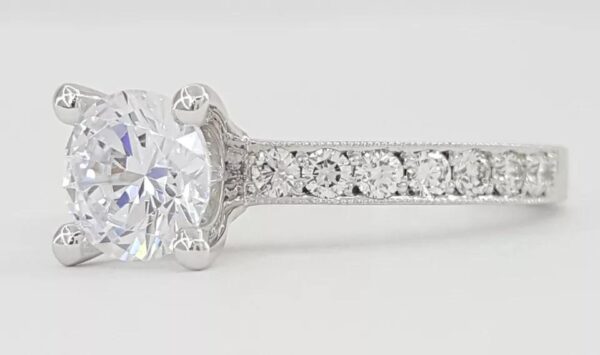 TACORI Sculpted Crescent 41-2.5RD Semi-Mount Engagement Ring 18k Gold Rtl 3,990