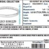 The Leo Round Diamond Half Circle Wedding Band 0.22 ct 14k White Gold Rtl 1,400