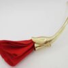 Tiffany & Co Elsa Peretti Red Rose Silk Amapola 18k Gold Brooch 18K Rtl 5,100