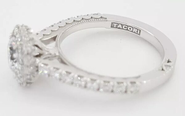 Tacori Full Bloom 37-2CU6 Semi-Mount 0.74 ct Engagement Ring 18k Gold Rtl 6,210