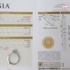 Tacori Dantela Halo Diamond Engagement Ring 0.65 ct 18k W Gold GIA Rtl 5K
