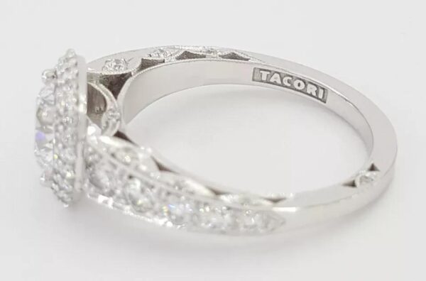 Tacori Blooming Beauties HT2516CU Semi-Mount Engagement Ring 18k Gold Rtl 6,990