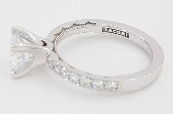 TACORI Sculpted Crescent 41-2.5RD Semi-Mount Engagement Ring 18k Gold Rtl 3,990