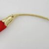 Tiffany & Co Elsa Peretti Red Rose Silk Amapola 18k Gold Brooch 18K Rtl 5,100