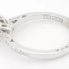 Tacori Dantela Round Diamond Engagement Ring 18k White Gold 1.11 ct GIA Rtl 8.5K