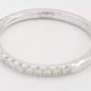 The Leo Round Diamond Half Circle Wedding Band 0.22 ct 14k White Gold Rtl 1,400