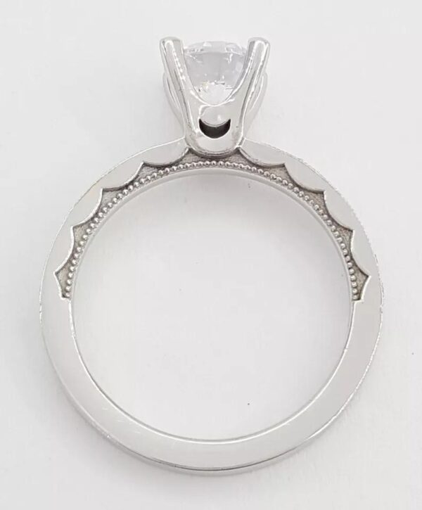 TACORI Sculpted Crescent 41-2.5RD Semi-Mount Engagement Ring 18k Gold Rtl 3,990