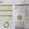 Tacori Dantela Round Diamond Engagement Ring 18k White Gold 1.11 ct GIA Rtl 8.5K