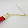 Tiffany & Co Elsa Peretti Red Rose Silk Amapola 18k Gold Brooch 18K Rtl 5,100
