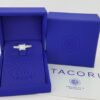 Tacori HT2430SM Semi-Mount Princess 3-Stone 0.64 ct 18k Engagement Ring Rtl 6490