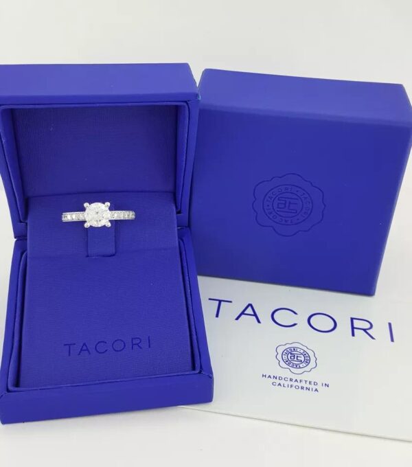 TACORI Sculpted Crescent 41-2.5RD Semi-Mount Engagement Ring 18k Gold Rtl 3,990