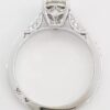 Tacori Dantela Round Diamond Engagement Ring 18k White Gold 1.11 ct GIA Rtl 8.5K