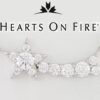 Hearts on Fire HoF Illa Comet Diamond Necklace 0.85ct 18K White Gold Rtl 7,689