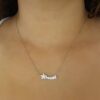 Hearts on Fire HoF Illa Comet Diamond Necklace 0.85ct 18K White Gold Rtl 7,689