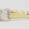 Princess Cut Diamond Solitaire Engagement Ring 0.74 ct 14K Yellow Gold Rtl 2,995