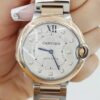 Cartier Ballon Bleu Watch Steel 18K Rose Gold Diamond W3BB0007 36 mm Rtl 12,777