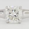 Tiffany & Co Lucida Solitaire Platinum Engagement Ring 1.59 ct G/VVS2 Rtl $38K