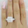 Asscher & Shield Cut Diamond Engagement Ring 12.48 ct E/IF GIA Rtl $1,655,000.