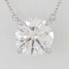 Tiffany & Co Round Diamond Solitaire Pendant 2.91 ct E/VVS2 Retail $155k