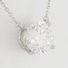 Tiffany & Co Round Diamond Solitaire Pendant 2.91 ct E/VVS2 Retail $155k