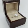Oval Brilliant Ideal Cut Diamond 2.61 ct Platinum Halo Engagement Ring GIA $52k