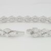 Marquise Cut Diamond Line Tennis Bracelet 7" 12 ct 18K White Gold Rtl $36K