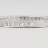 TACORI Sculpted Crescent 2649-15B12 Platinum 0.17 Diamond Band Rtl 2,990 Sz 6.5