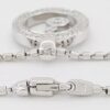 Roberto Coin Cento Baby O Diamond Circle Pendant 0.82 ct 19 mm 18K W Gold 8,925