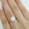 Tiffany & Co Round Diamond Solitaire Engagement Ring 1.74 ct 18k Plat Rtl $57K