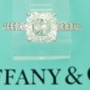 Tiffany & Co Novo Cushion Diamond Platinum Engagement Ring 1.68 ct Rtl $34,000
