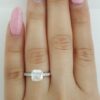 Tiffany & Co Novo Cushion Diamond Platinum Engagement Ring 1.68 ct Rtl $34,000