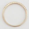 0.25 ct 14k Rose Gold Half Circle Round Diamonds Wedding Band 1.9mm Rtl 870