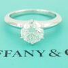 Tiffany & Co Round Diamond Solitaire Platinum Engagement Ring 1.11 ct Rtl $20.2K