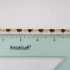 Oval Garnets Tennis Bracelet 14k Yellow Gold 8ct 12.2 Grams 7.25"