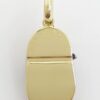 Aaron Basha Diamond Pave Shoe Charm Pendant 18k Yellow Gold