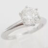 Tiffany & Co Round Diamond Solitaire Platinum Engagement Ring 1.11 ct Rtl $20.2K