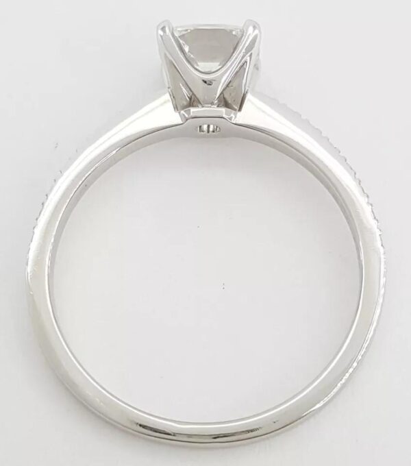 Tiffany & Co Novo Cushion Cut Diamond Engagement Ring 1.23 ct Rtl $15.5K