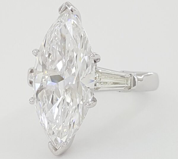 Marquise Diamond Engagement Ring 7.8 ct Type 2a Ideal Cut GIA D/VS1 Retail $650K