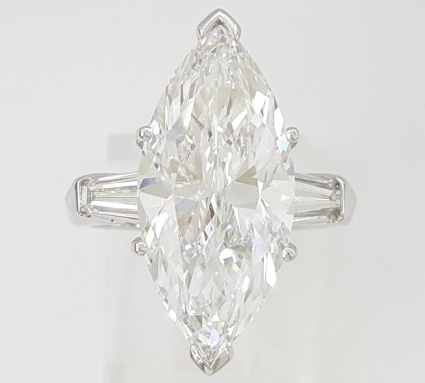 Marquise Diamond Engagement Ring 7.8 ct Type 2a Ideal Cut GIA D/VS1 Retail $650K