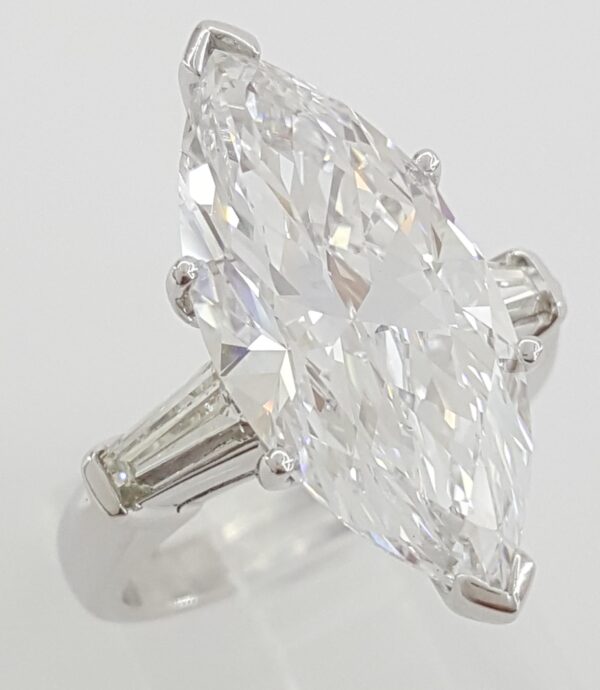 Marquise Diamond Engagement Ring 7.8 ct Type 2a Ideal Cut GIA D/VS1 Retail $650K
