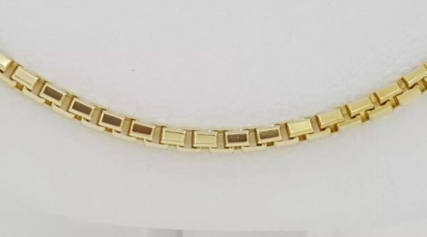 14K Yellow Gold Round Box Chain Necklace 26" Inches 2 mm 19 Grams