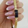 Bernard K Passman Black Coral Diamond 18k Yellow Gold Omega Bracelet 28 Grams 8"