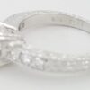 Radiant Cut Diamond Platinum Engagement Ring 1.8 ct Retail $15,500