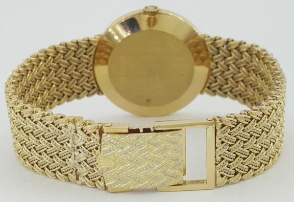 Vintage Rolex Cellini 4379 18K Yellow Gold 32mm Champagne Dial Watch 83 grams