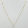 Tiffany & Co Round Diamond Solitaire Pendant 0.77 ct H/VS1 16" Retail $9k