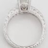 Radiant Cut Diamond Platinum Engagement Ring 1.8 ct Retail $15,500