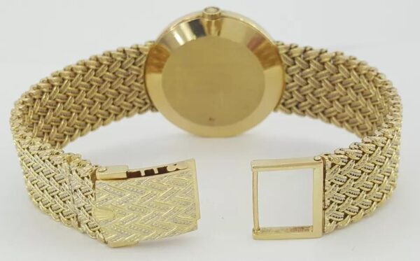 Vintage Rolex Cellini 4379 18K Yellow Gold 32mm Champagne Dial Watch 83 grams