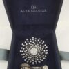 Alex Soldier Astra White Black Diamond Ring Pendant 11.5 ct 18k Gold Rtl 90K