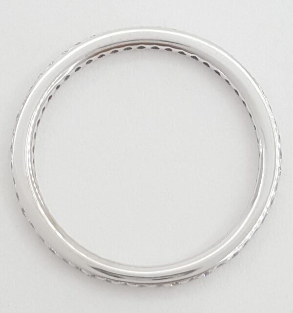 Ritani Diamond Eternity Wedding Band Ring 0.25 ct Palladium